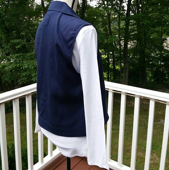 ANTHROPOLOGIE SANCTUARY TENCEL MOTO VEST - Picture 8 of 8
